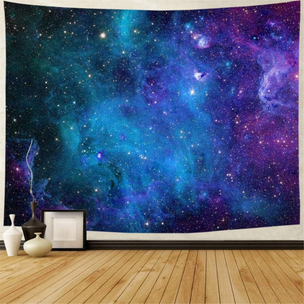 Galaxy Tapestry Cosmic Nebula Wall Hanging for Bedroom Dorm Living Room Starry Space Decor Aesthetic