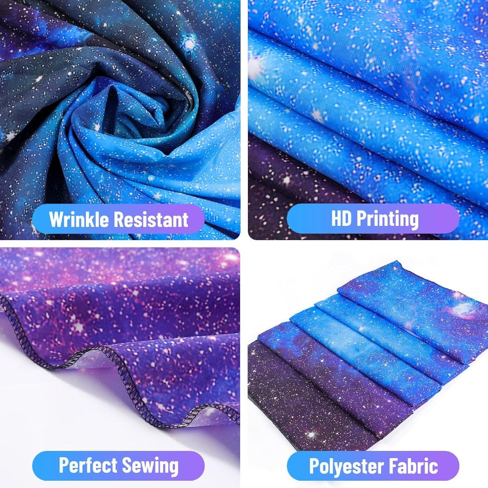 Galaxy Tapestry Cosmic Nebula Wall Hanging for Bedroom Dorm Living Room Starry Space Decor Aesthetic